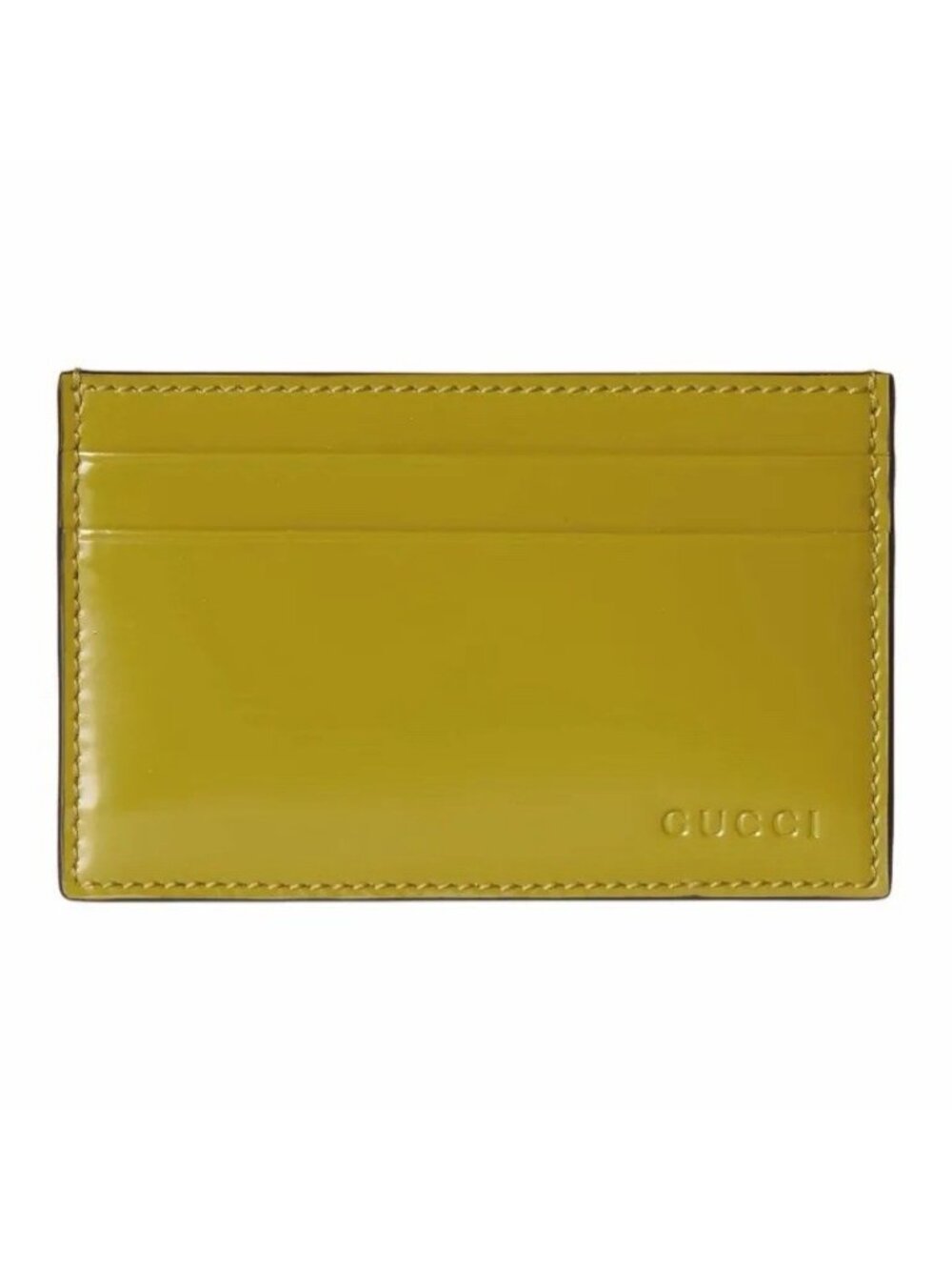 NEW Gucci Cardholder Olive Logo 100% Authentic